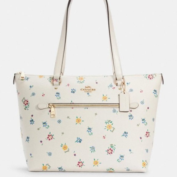 Coach Handbags - NWT COACH WILDFLOWER GALLERY TOTE FLORAL